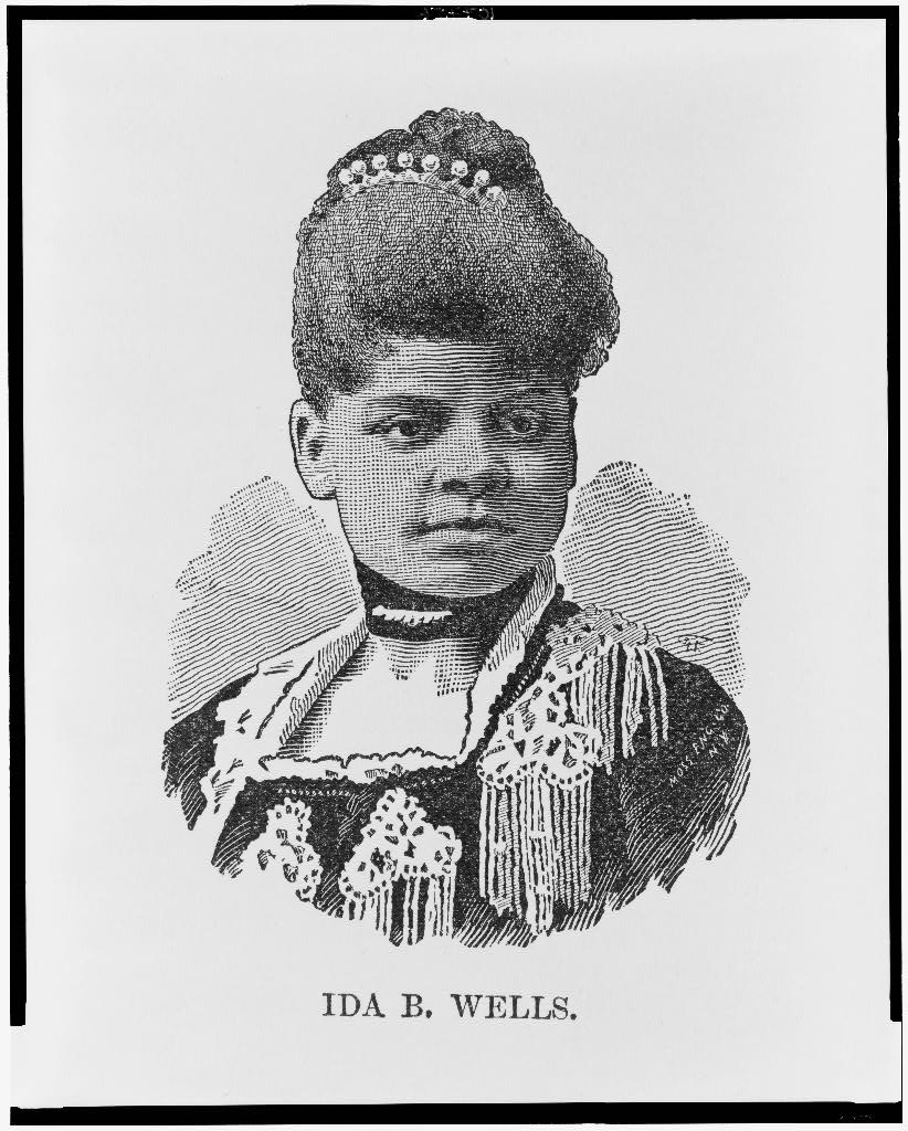 Archival portrait of Ida B. Wells, Library of Congress